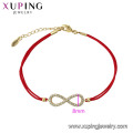 75584 xuping último diseño simple elegante pulsera lindo para niñas en China por mayor